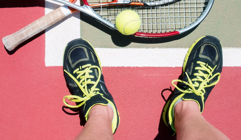 scarpe tennis sintetico